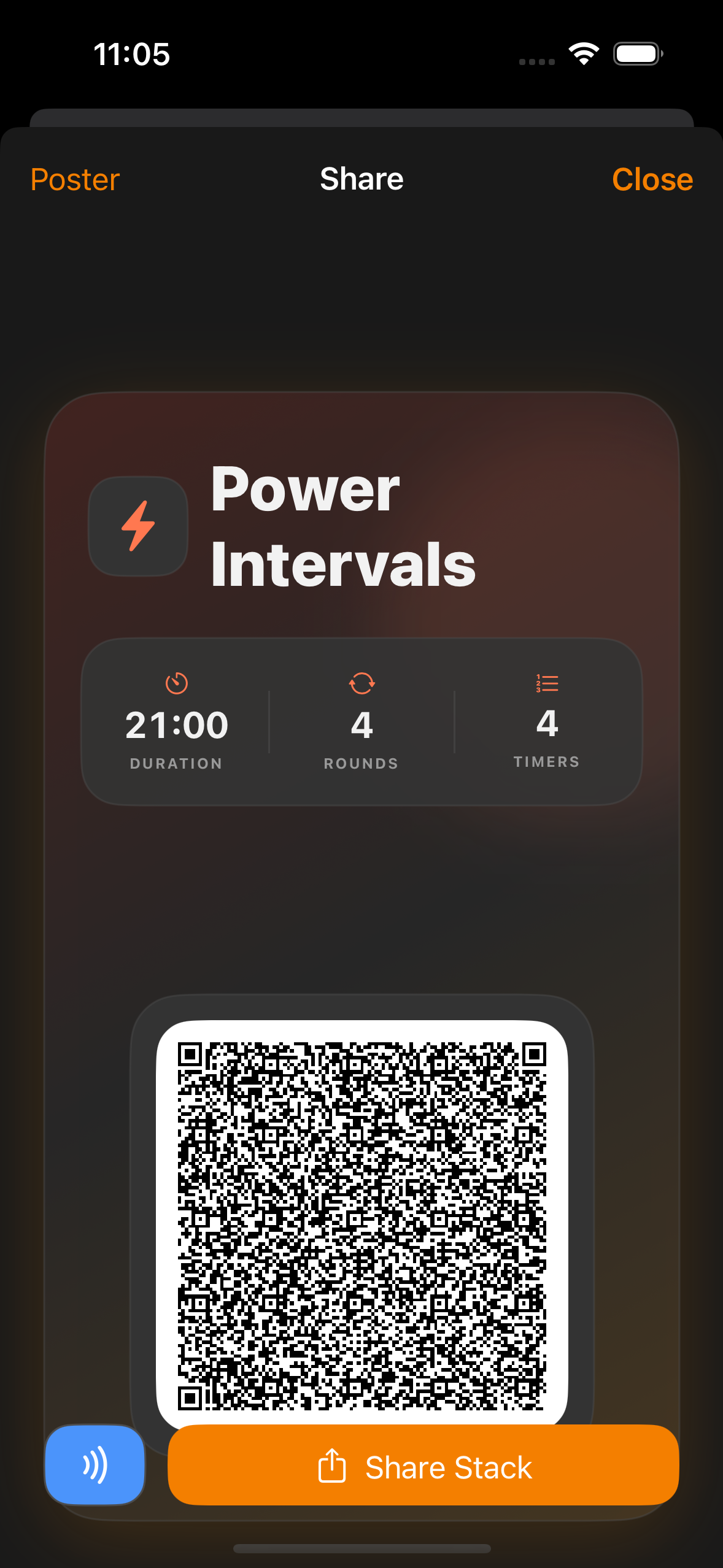 Export card on iPhone